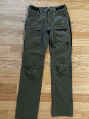Men's Frontier Tactical Cargo Pants in Olive Green